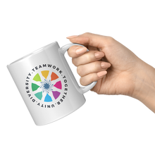 Load image into Gallery viewer, Teamwork_Mug_11oz_White_RH_Model_Mockup.png_4619529
