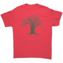 Load image into Gallery viewer, Unisex_Know_Your_Roots_Tee_Coral_Silk_Mockup.png_4507715
