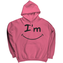 Load image into Gallery viewer, Unisex_Smiley_Face_Hoodie_New_Pink_Mockup.png_4424069
