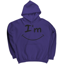 Load image into Gallery viewer, Unisex_Smiley_Face_Hoodie_Purple_Mockup.png_4424071
