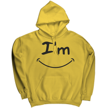 Load image into Gallery viewer, Unisex_Smiley_Face_Hoodie_Yellow_Mockup.png_4424075
