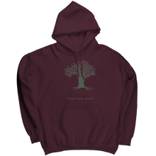 Load image into Gallery viewer, Unisex_know_Your_Roots_Hoodie_Maroon_Mockup.png_4507692
