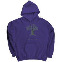 Load image into Gallery viewer, Unisex_know_Your_Roots_Hoodie_Purple_Mockup.png_4507700
