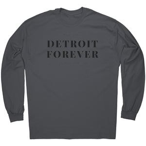 Detroit Forever Long Sleeve Tee