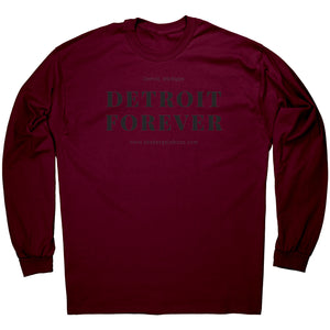 Detroit Forever Long Sleeve Tee
