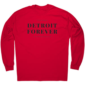 Detroit Forever Long Sleeve Tee