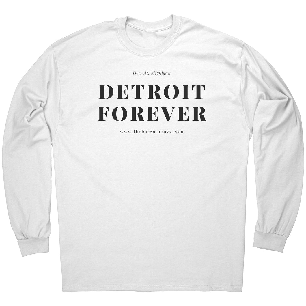Detroit Forever Long Sleeve Tee